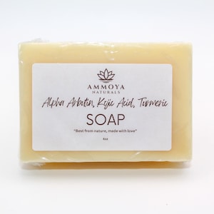 Kojic Alpha Arbutin Turmeric Soap, Inner Thigh Soap, Armpit Soap, Turmeric Kojic Soap
