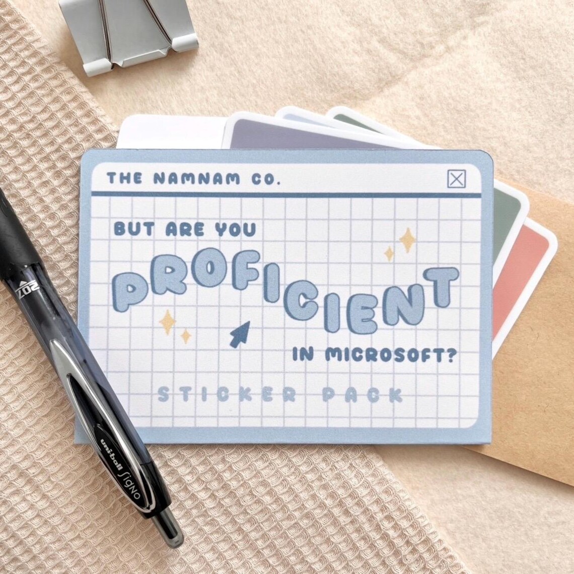 Proficient in Microsoft Sticker Set - Outlook, Teams, Excel, Powerpoint ...