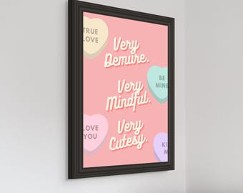 Office humour Prints,Girls Room Decor,Wall Art,Princess Prints, GenZ A4, A3, A2 (message for custom sizes)