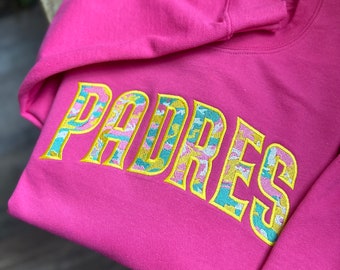 Padres San Diego Baseball Team Camouflage Design Embroidered Crewneck Hoodie | Padres San Diego Baseball Team Original Design