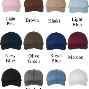 Embroidered Astrology Dad Hat: Personalized Sun Moon Rising Zodiac Sign image 5