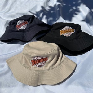 Padres San Diego Baseball Club Embroidery Bucket Hat | Padres San Diego Bucket Hats | Padres Bucket Hats | Padres Classic Design Bucket Hat