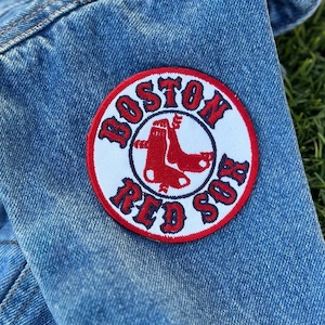 Boston Baseball Embroidery Patch | Red Sox Baseball Team | Boston Baseball Patches