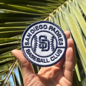 Padres San Diego Baseball Club Embroidery Iron On Patch