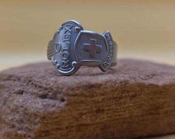 Size 8 Stainless Steel Spoon Ring