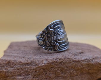 Size 9 Stainless Steel Spoon Ring