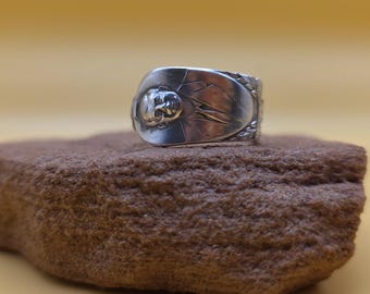 Size 8 Vintage JFK Spoon Ring