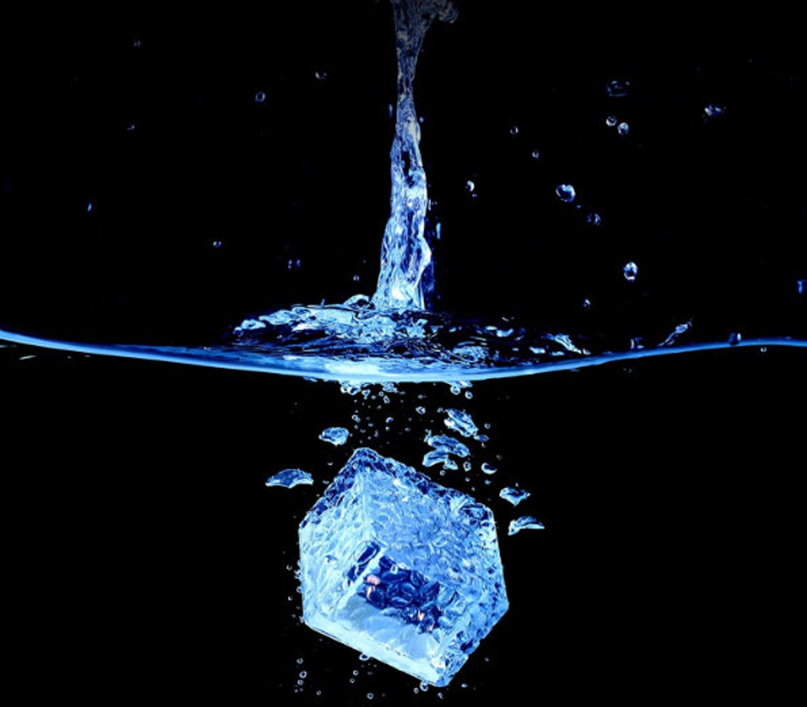 Ice Cube Solar Brick Lights Waterproof Paver Lights Landscape Etsy