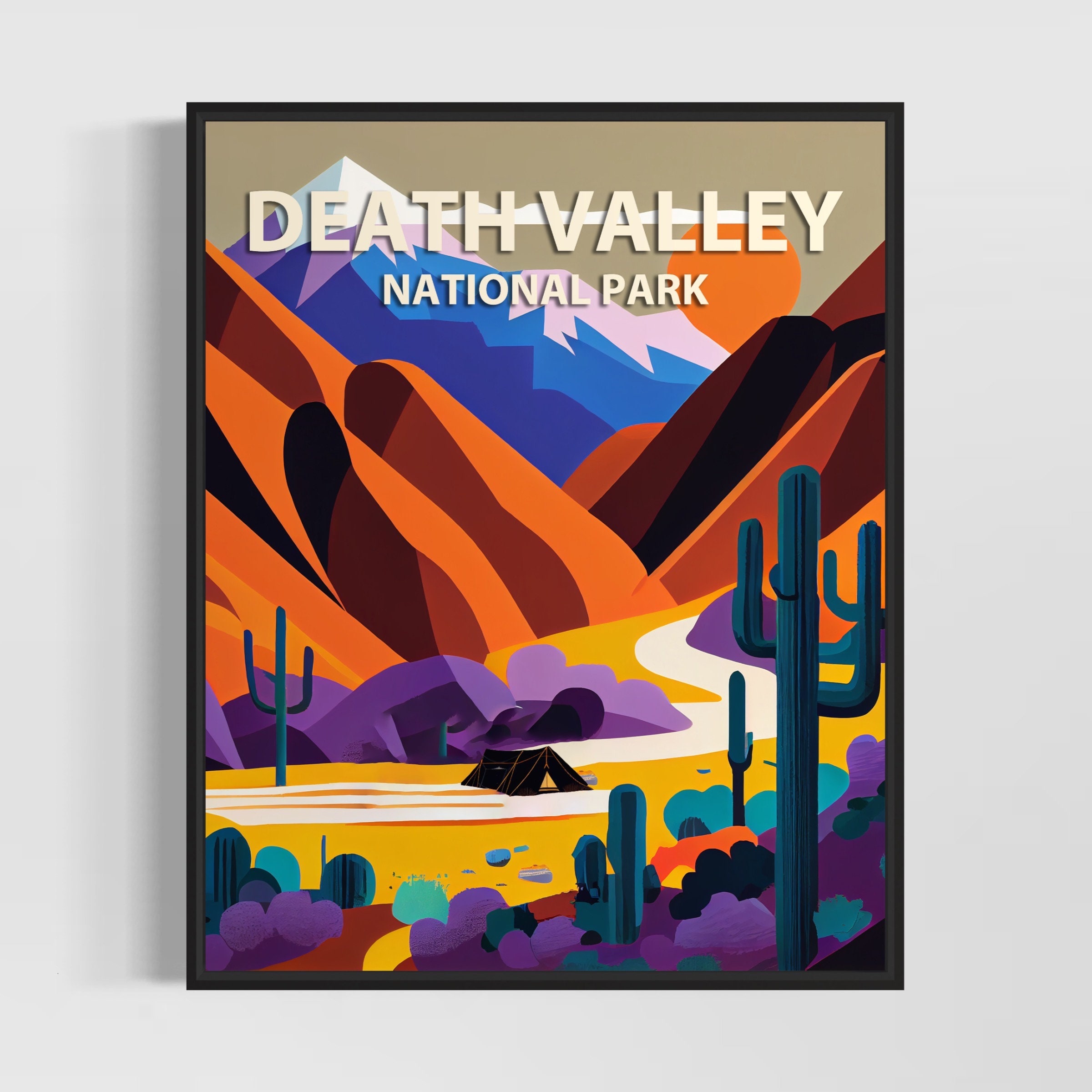 Poster Death Etsy Valley -