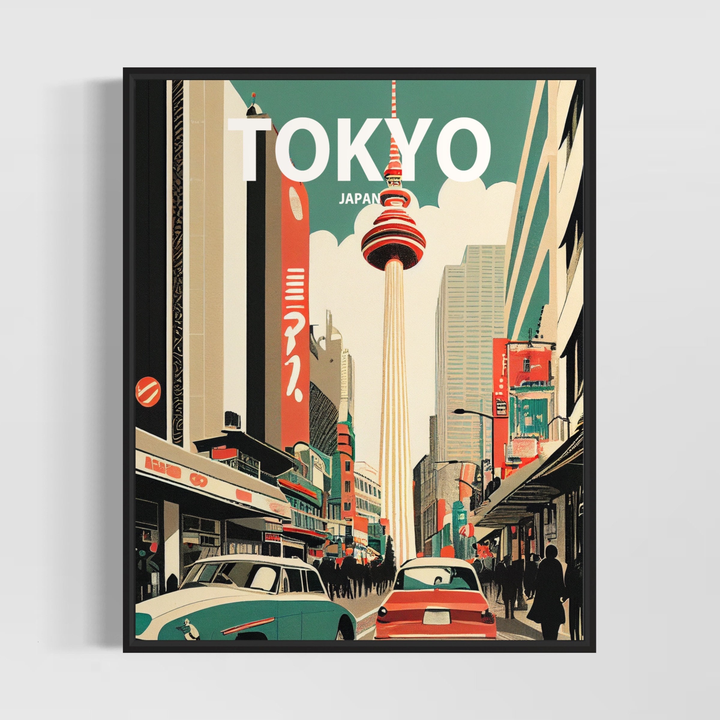 Tokyo Poster - Etsy