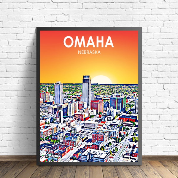 Omaha Photo Frame Etsy