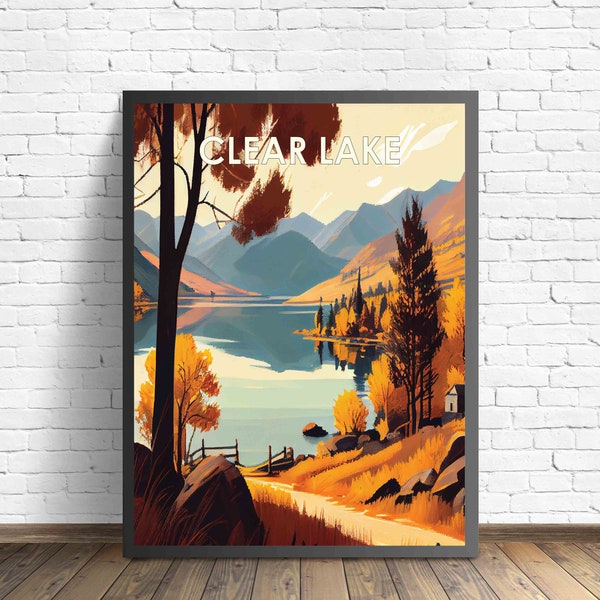 Clear Lake - Etsy