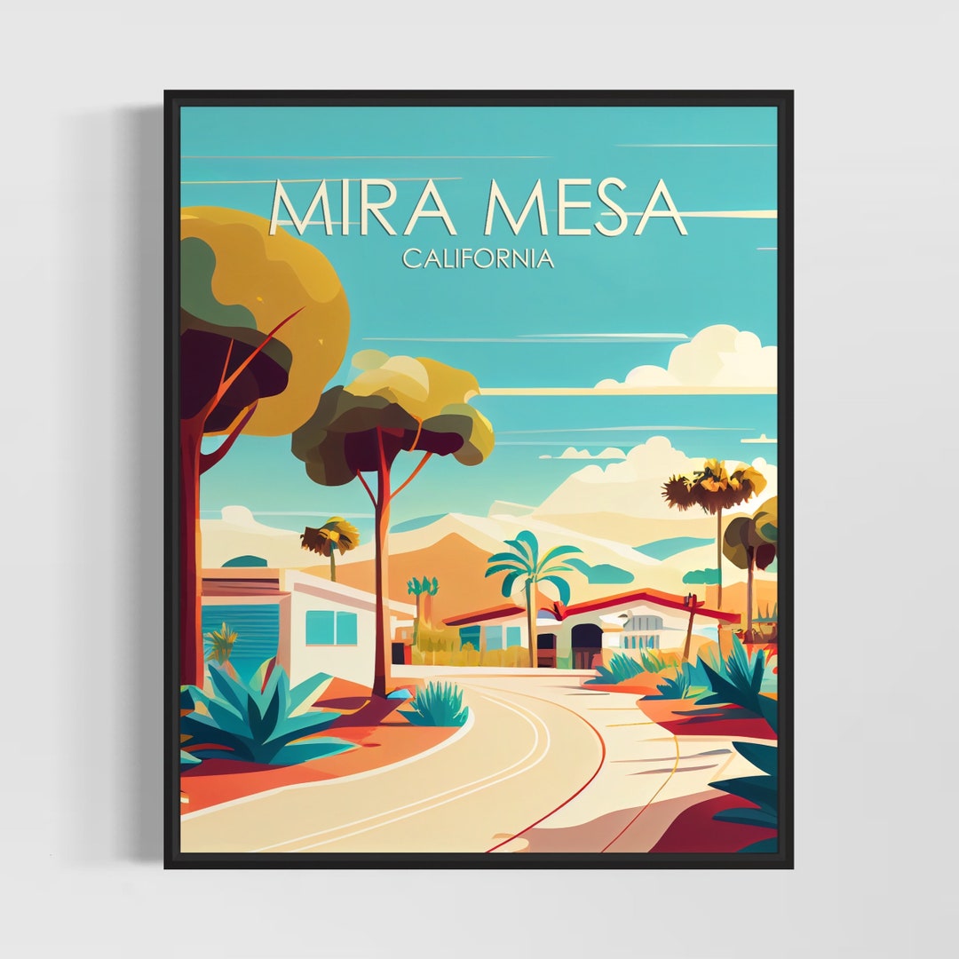 mira-mesa-california-retro-art-print-mira-mesa-art-illustration-mira