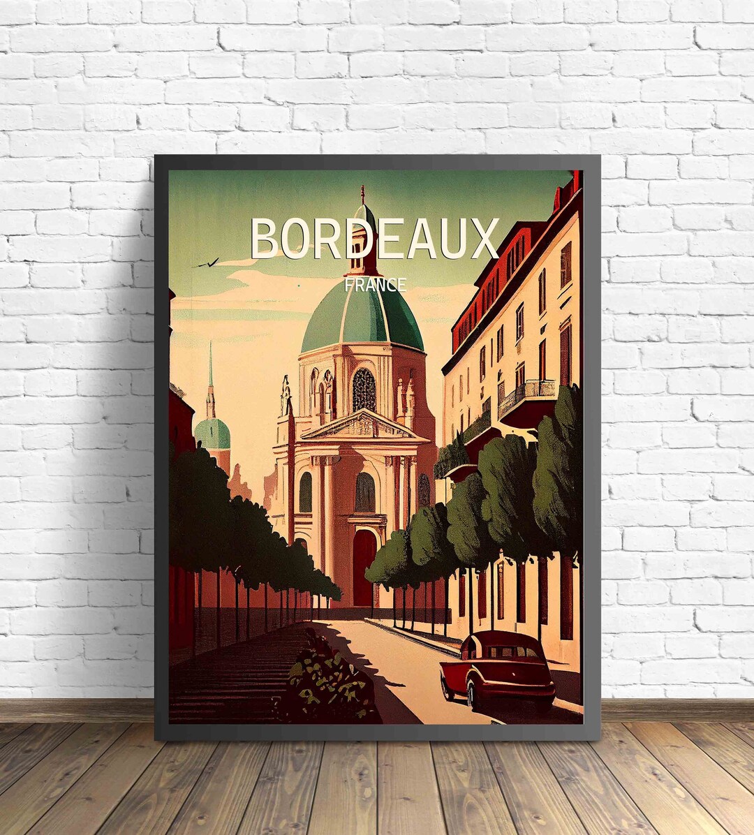 bordeaux retro
