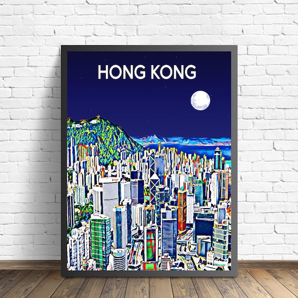 Hong Kong Art - Etsy
