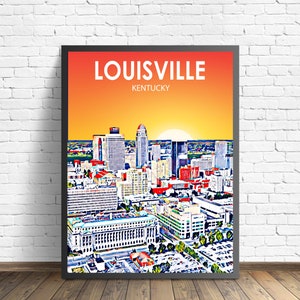 Louisville Print Urban 2 Landscape
