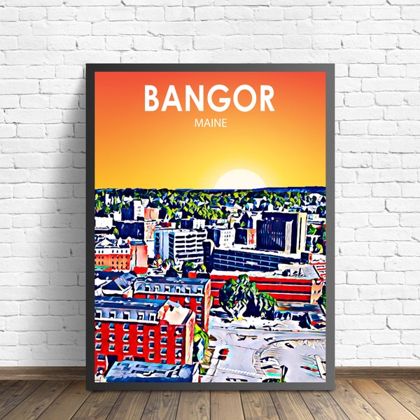Bangor Maine Etsy
