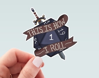 DnD Dice Stickers, Critical Role
