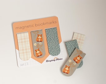 Capybara Magnetic Bookmark, Cute Capybara
