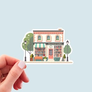 Bookstore Sticker, Reading Stickers