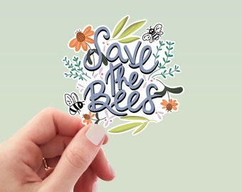 Bee Sticker, Save the Bees