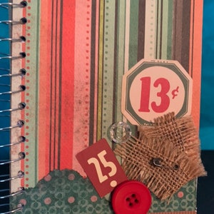 Homemade decorated Notebook/Note pad