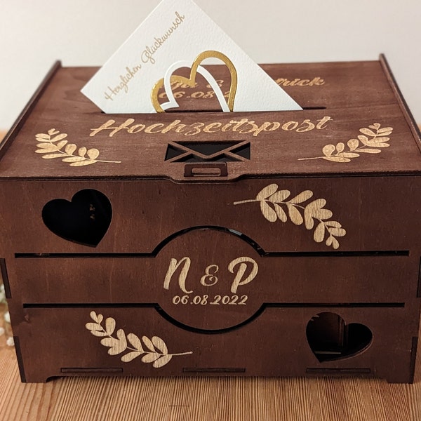 Kartenbox hochzeit Etsy.de