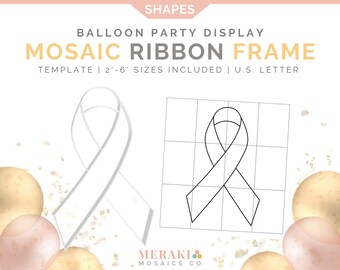 Marquee Ribbon Balloon Frame - Etsy