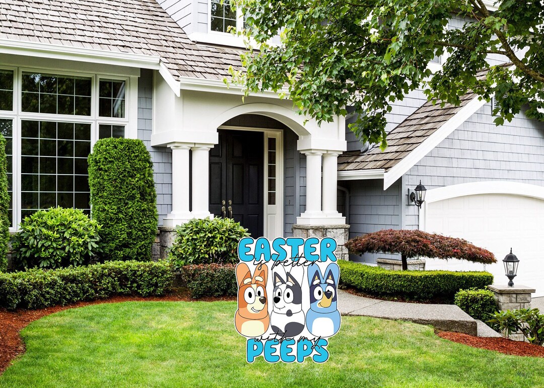 Easter Bluey Bingo Muffins Easter is Better With My Peeps Etsy