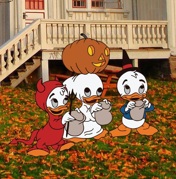 Amazon.com: Scrooge McDuck Nephews 3 Piece Ornament Set with