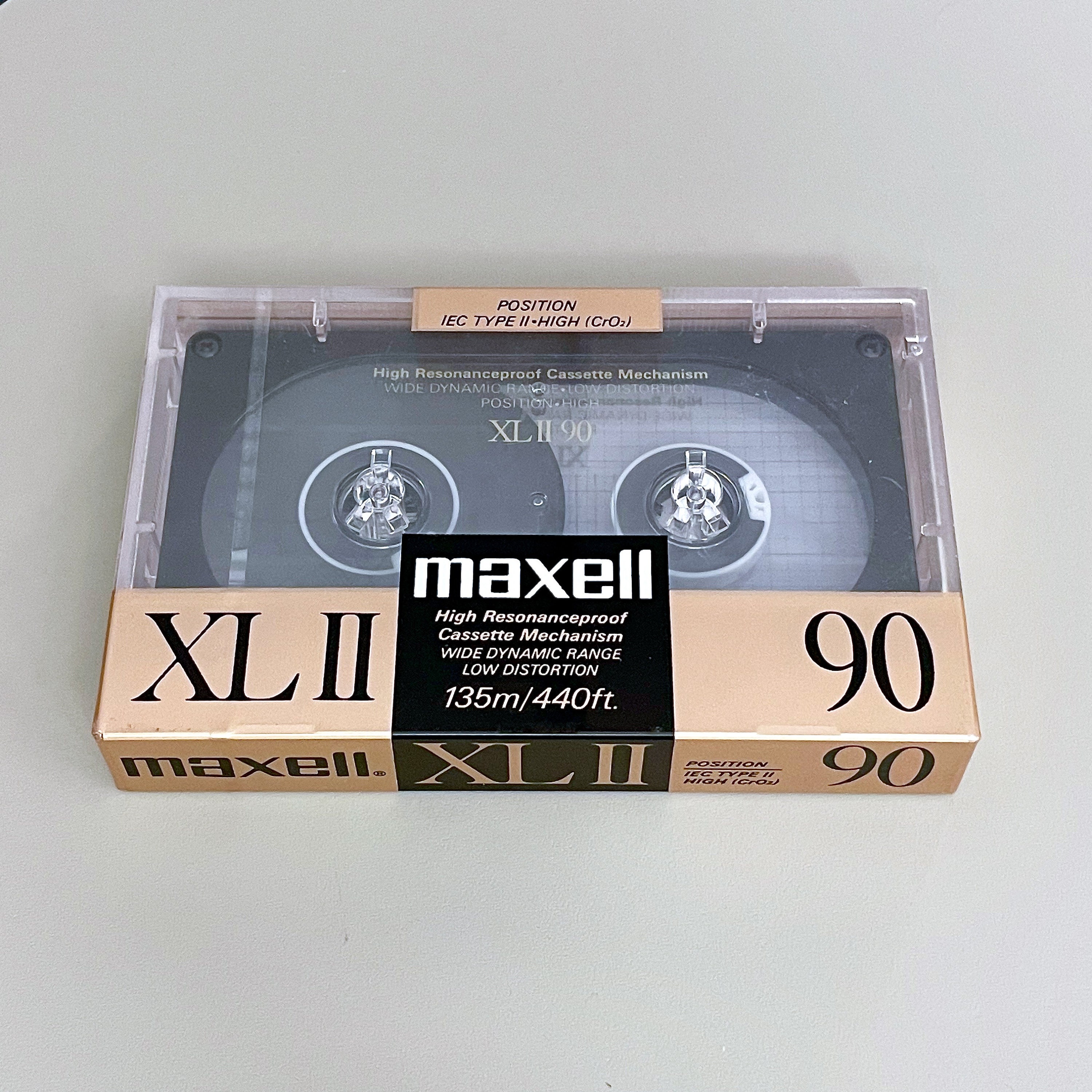 Maxell XLII - 90 CrO2 Blank Audio Cassette Tape Vintage 3