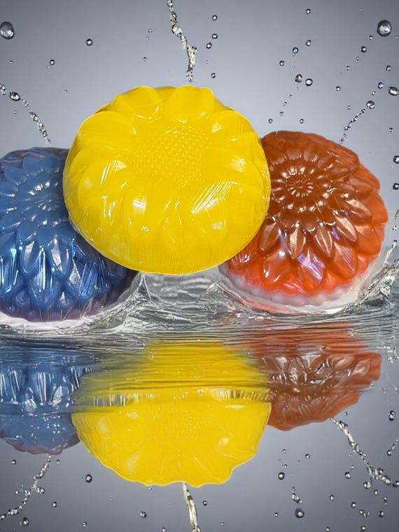 Flower Shaped Glycerine Soaps