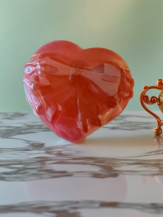 Box of Heart Shaped Glycerine Soaps