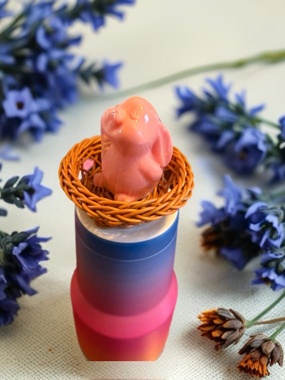 Happy bunny glycerine Soap basket favors