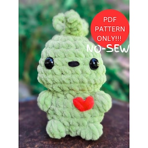 No Sew Weihnachten Amigurumi Muster / Green Grump Monster Häkelanleitung / Anfängerfreundliches Amigurumi / Weihnachten Häkelmuster
