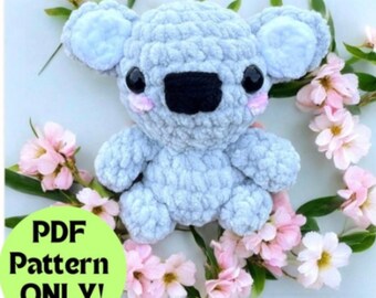 Koala Häkelanleitung: Easy Amigurumi Plush (PDF Pattern)