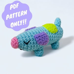 Crochet Long Dog- PDF Pattern Download