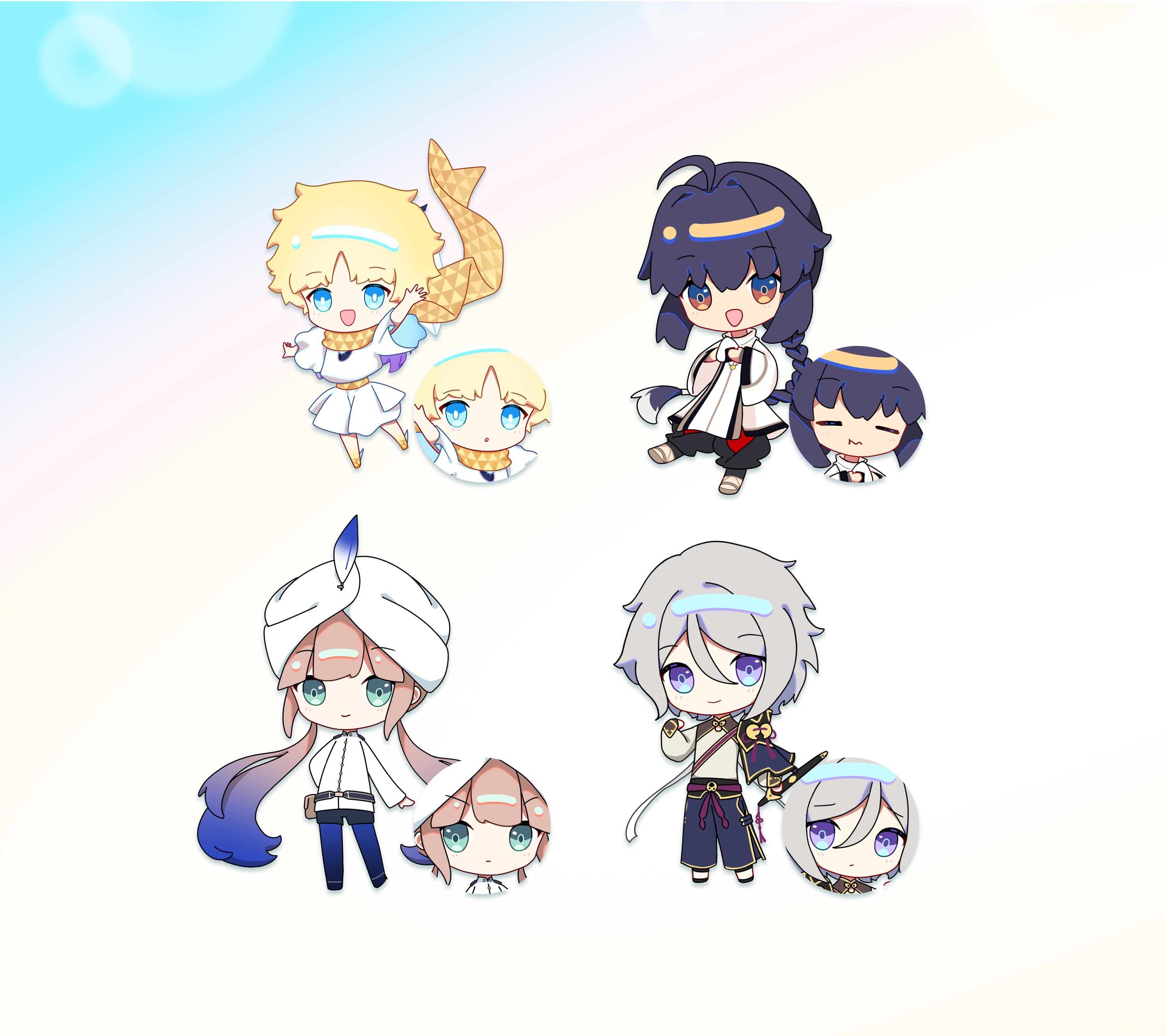 Fate/Grand Order 2.5" Acrylic Keychains [DOUBLE SIDED]