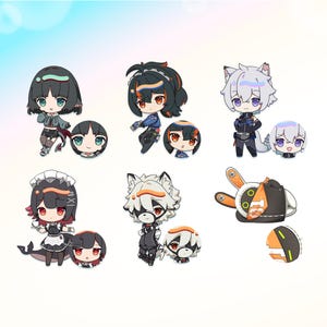 Zenless Zone Zero 2.5&quot; Acrylic Keychains [DOUBLE SIDED]