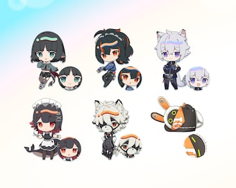 Zenless Zone Zero 2.5&quot; Acrylic Keychains [DOUBLE SIDED]