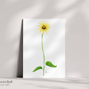 PRINTABLE GREETING CARDS, 3.5x5, 5x7, Set of 5, Watercolor Floral ...