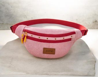 riñonera artesanal de Lona