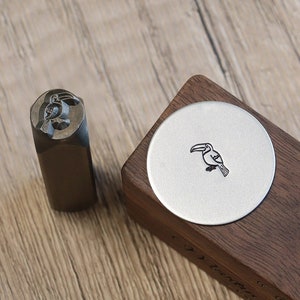 Laribill Metal Stamp,Animal stamps,  Metal Design Stamp, Metal Stamping Punch Tools, Supplies for Hand Stamped DIY, Jewelry Making