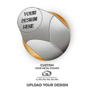 Personalisierte Design Metallstempel, benutzerdefinierte Stempel, Metall Stanzwerkzeuge, Zubehör für Hand gestempelt DIY, Schmuckherstellung, Stahlstempel
