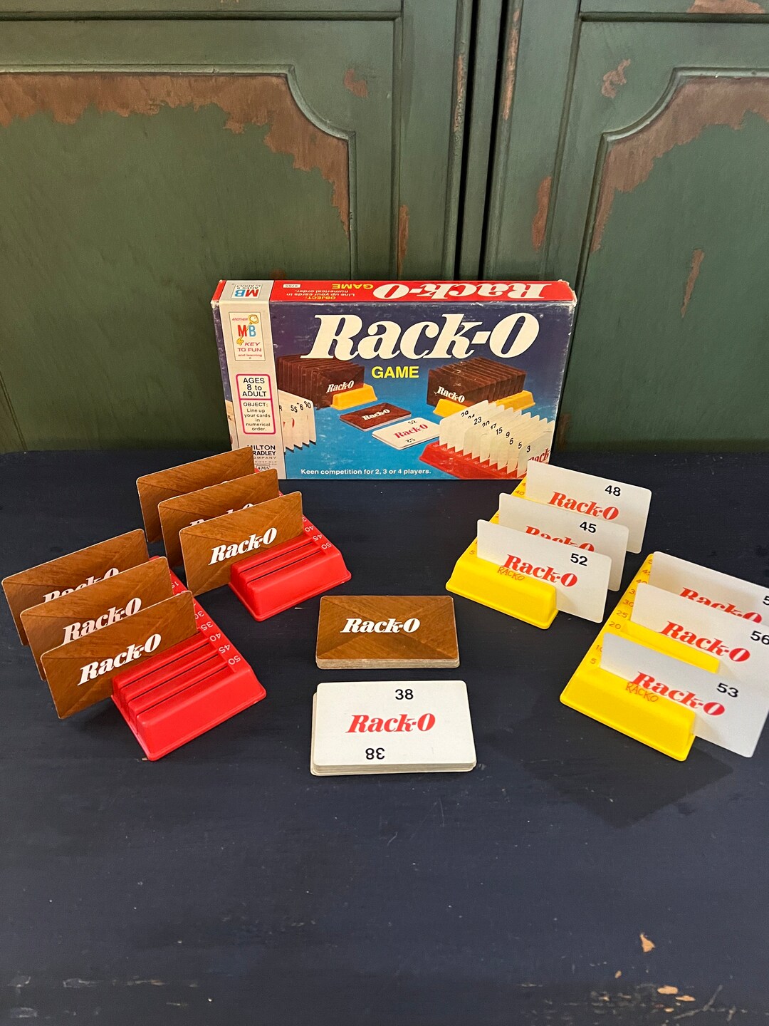 Vintage RACKO Game Board Game Milton Bradley RACKO 1975 Complete Like