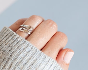 Blessed Sterling Silver Cross Ring