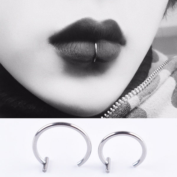 Lip Ring - Etsy