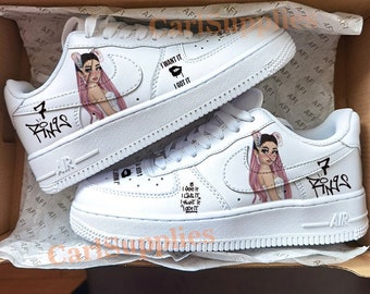 ariana grande custom vans