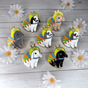 Lop Bunny Rabbit Love Bug Costume Enamel Pin