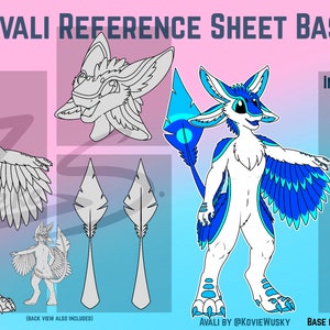 Avali Reference Sheet Base